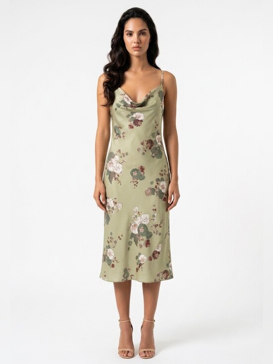 Wilfred Dresses & Skirts - Wilfred Only Cowlneck Slip Dress